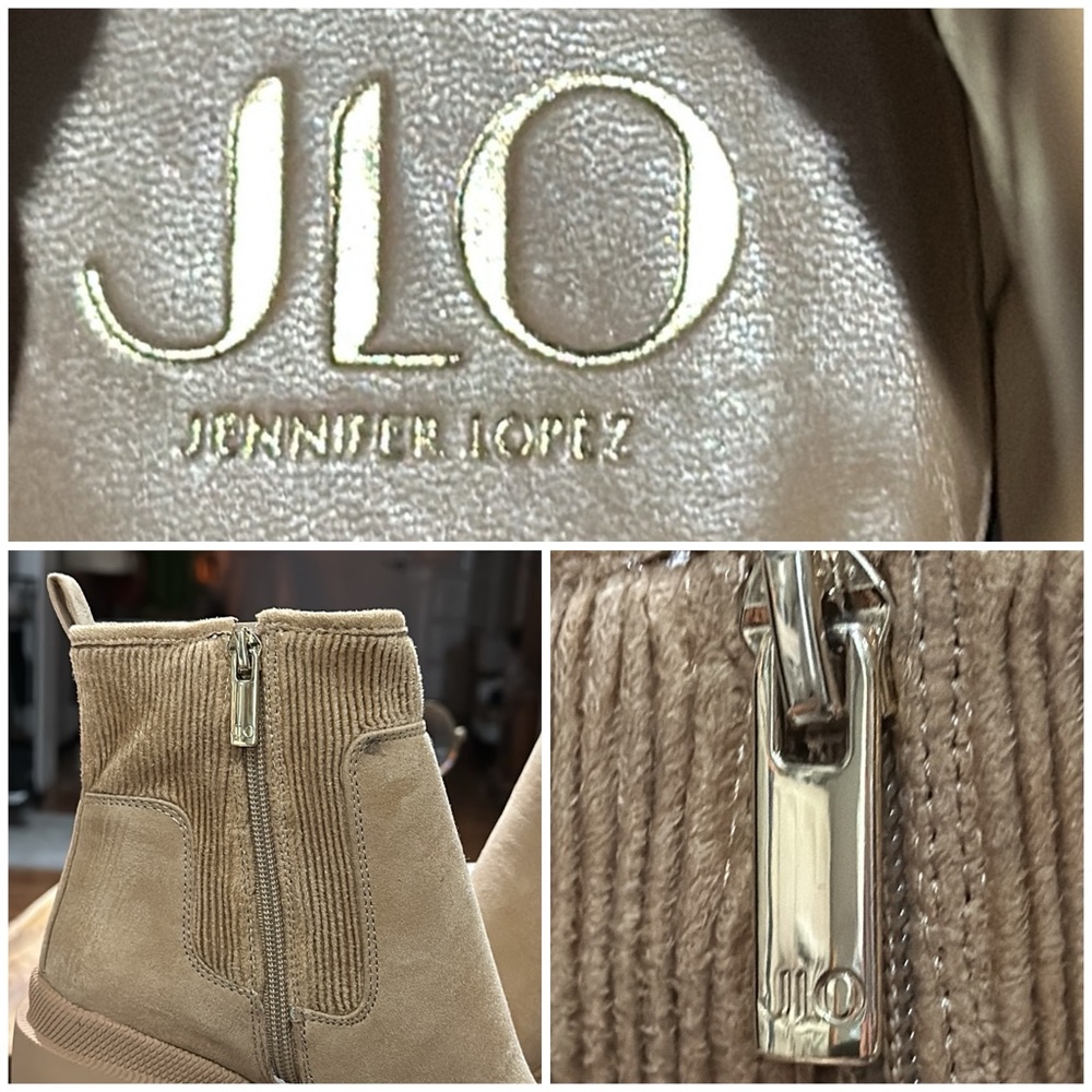 JLO by Jennifer Lopez Womens Emalee Chelsea Boots in Tan, Size 10 NWOB, Unworn - Picture 8 of 16
